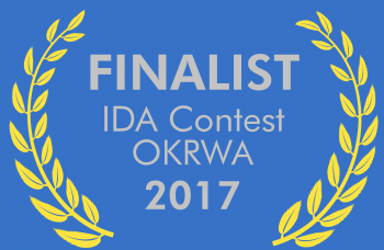 Finalist Badge, OKRWA 2017 IDA Awards